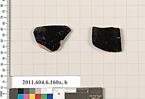 Terracotta fragments of undetermined shapes by Unknown Artist