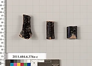 Terracotta fragments of undetermined shapes by Unknown Artist