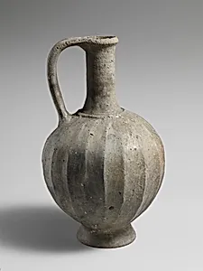 Terracotta jug by Unknown Artist