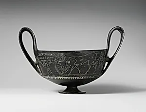 Terracotta kantharos