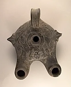 Terracotta lamp