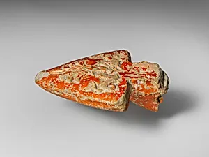 Terracotta lamp handle