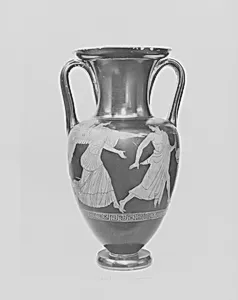 Terracotta Nolan neck-amphora (jar)
