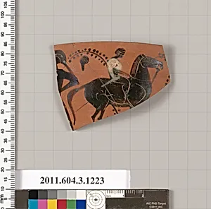 Terracotta rim fragment of a kyathos (cup-shaped ladle) by Unknown Artist