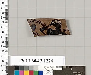 Terracotta rim fragment of a kyathos (cup-shaped ladle) by Unknown Artist