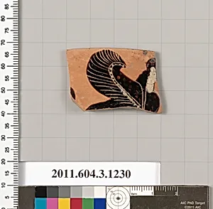 Terracotta rim fragment of a kyathos (cup-shaped ladle) by Unknown Artist