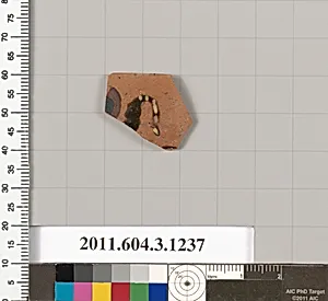 Terracotta rim fragment of a kyathos (cup-shaped ladle) by Unknown Artist