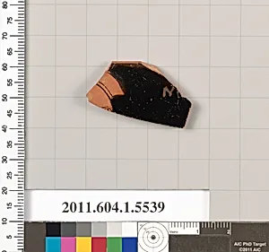 Terracotta rim fragment of a kylix (drinking cup) by Unknown Artist