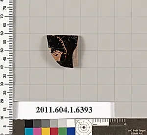 Terracotta rim fragment of a kylix (drinking cup) by Unknown Artist