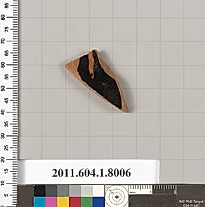 Terracotta rim fragment of a kylix (drinking cup) by Unknown Artist