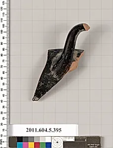 Terracotta rim fragment of a kylix (drinking cup) by Unknown Artist
