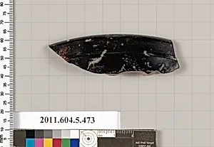 Terracotta rim fragment of a kylix (drinking cup) by Unknown Artist