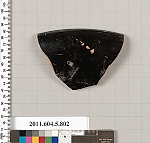 Terracotta rim fragment of a kylix (drinking cup) by Unknown Artist