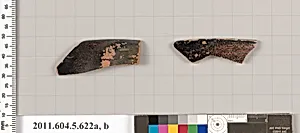 Terracotta rim fragments of kylikes (drinking cups) by Unknown Artist