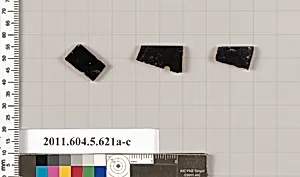 Terracotta rim fragments of kylikes (drinking cups) by Unknown Artist