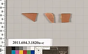 Terracotta rim fragments of kylikes: Lip cup (drinking cup) by Unknown Artist