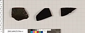 Terracotta rim fragments of stemless kylikes (drinking cups)?