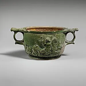 Terracotta scyphus (drinking cup)