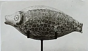 Terracotta vase in the form of a fish