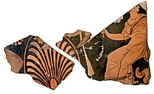 Volute-krater fragment