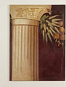 Wall painting fragment from the peristyle of the Villa of P. Fannius Synistor at Boscoreale