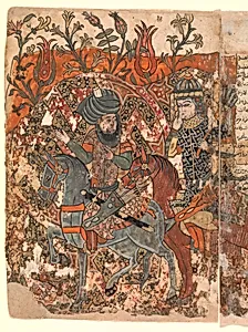 "Burzuya's Mission" Folio 5v, 6r from a Kalila Wa Dimna of Bidpai