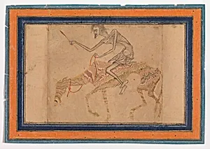 Emaciated Horse and Rider