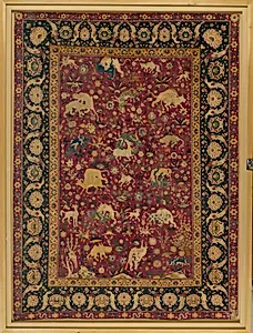 Silk Animal Carpet