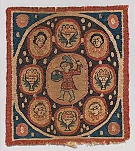 Square with Warrior by Unknown Artist