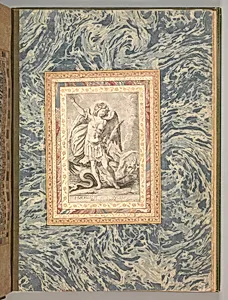"St. Michael, the Archangel," Folio from the Bellini Album