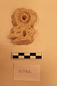 Stucco Fragment by Unknown Artist