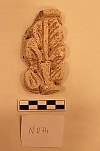 Stucco Fragment by Unknown Artist