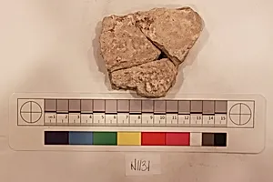 Stucco Fragment by Unknown Artist