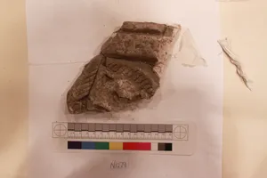 Stucco Fragment by Unknown Artist