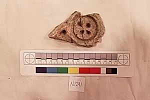 Stucco Fragment by Unknown Artist