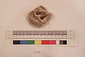 Stucco Fragment by Unknown Artist