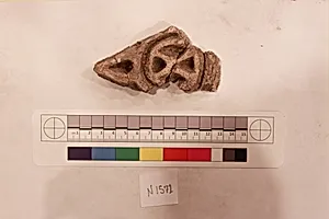 Stucco Fragment by Unknown Artist