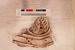 Stucco Fragment by Unknown Artist