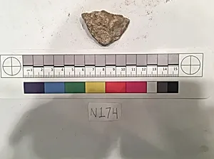 Stucco Fragment by Unknown Artist