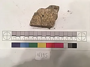 Stucco Fragment by Unknown Artist
