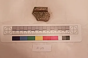 Stucco Fragment by Unknown Artist