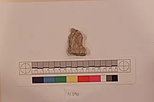 Stucco Fragment by Unknown Artist