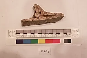 Stucco Fragment by Unknown Artist