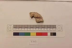 Stucco Fragment by Unknown Artist