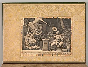 "The Annunciation," Folio from the Bellini Album
