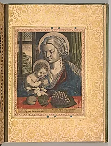 "Virgin and Child," Folio from the Bellini Album