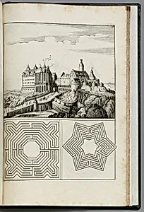 Architectura Curiosa Nova: Das ist, neue ergotzliche Sinn und Kunstreiche auch nutzliche Bau- und Wasser-Kunst . . . by Georg Andreas Böckler