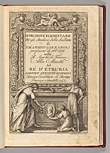 Istruzione elementare per gli studiosi della scultura by Francesco Carradori