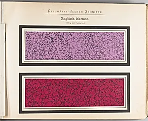 Musterbuch von Marmor Schnitten für Geschäfts-Bücher