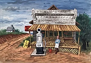 Country Store by Reginald Wilson